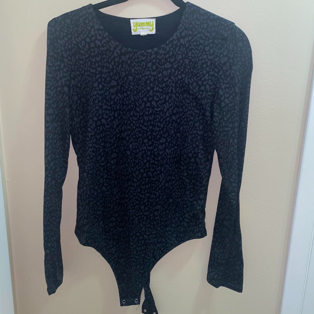 Leopard Long Sleeve Bodysuit